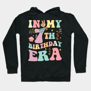 In My 7th Birthday Era b-day gift for girl Hoodie